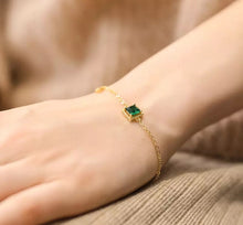 Load image into Gallery viewer, Emerald Bracelet
