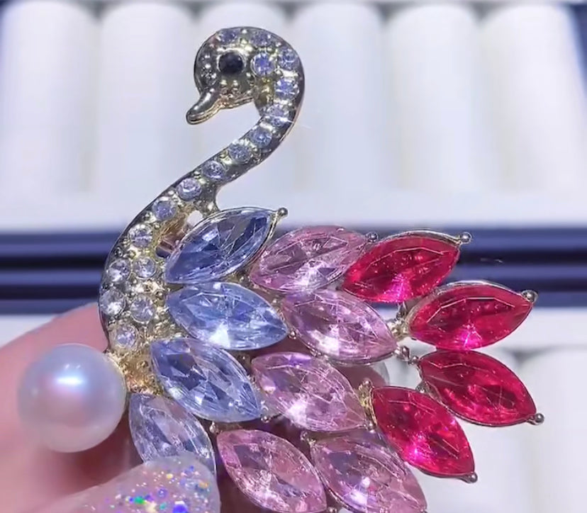 Swan Brooch