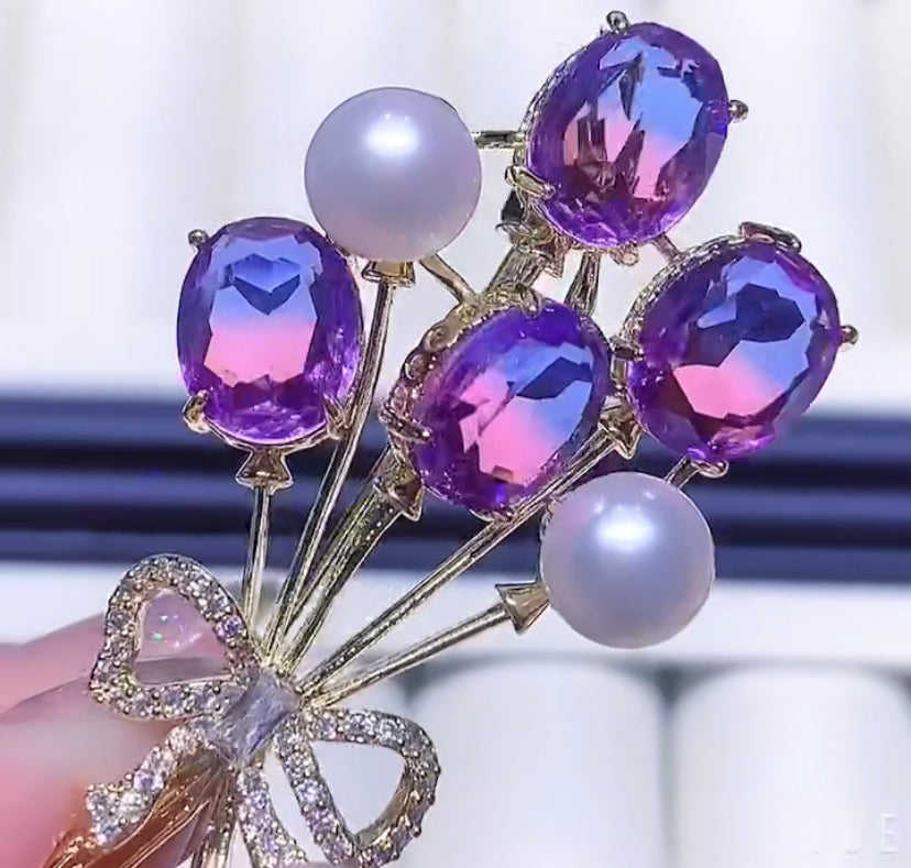 Echinops Ritro Brooch