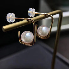 Load image into Gallery viewer, Akoya Pearl Earrings 27
