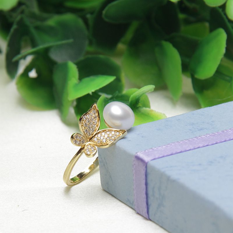 Butterfly Argollas Ring