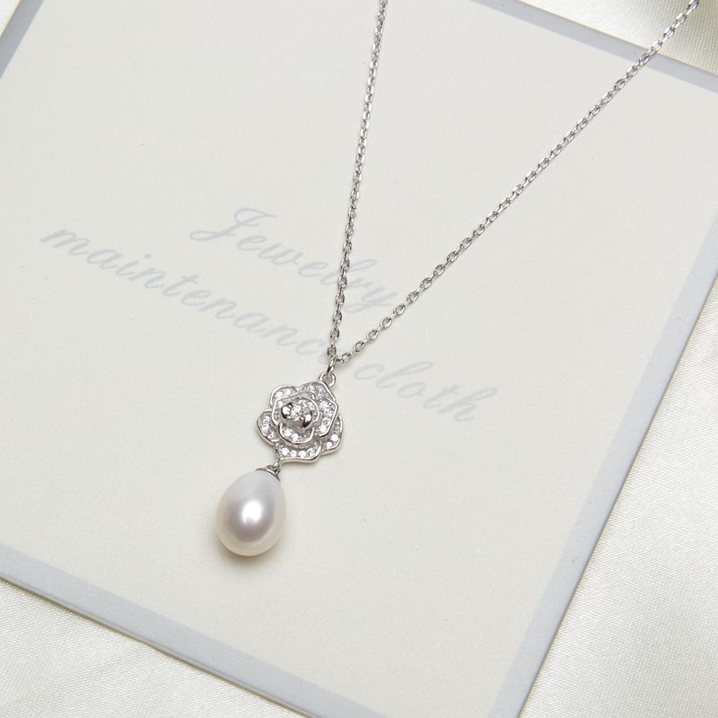 Freshwater Pearl Necklace AAA Rice