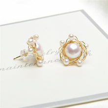 Load image into Gallery viewer, Golden Nest Earrings
